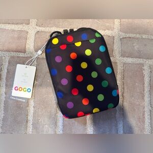 GOGO crossbody Pouch with Colorful Dots